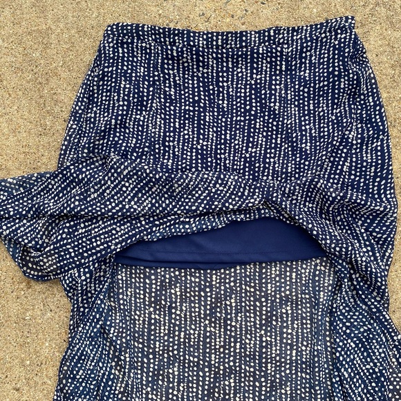 Trixxi Three Pink Hearts Small Double Split Maxi Skirt with Inner Mini Skirt - Picture 3 of 6